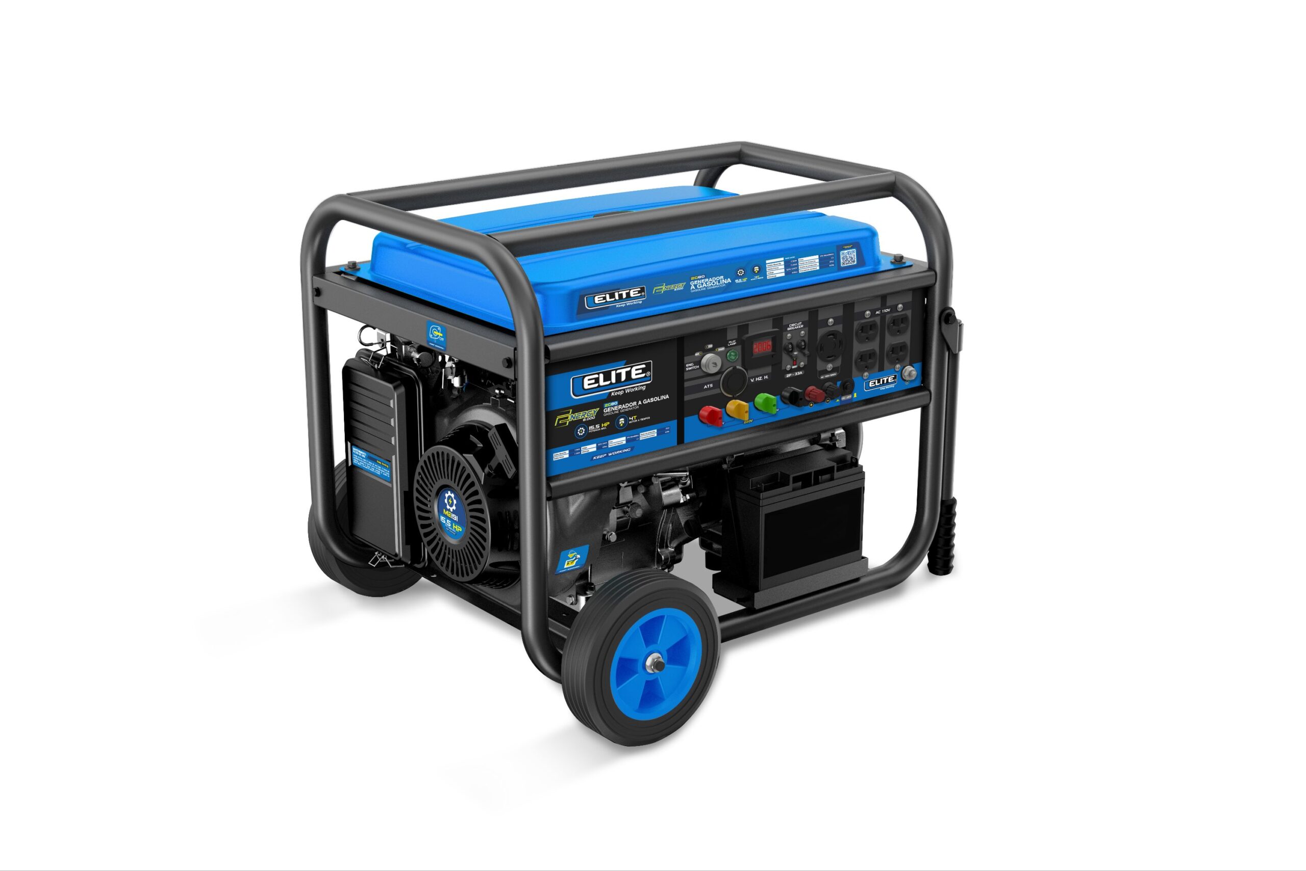 GENERADOR ELÉCTRICO A GASOLINA
7500W