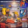 COMBO SOLDADOR INVERSOR 130 AMPERIOS